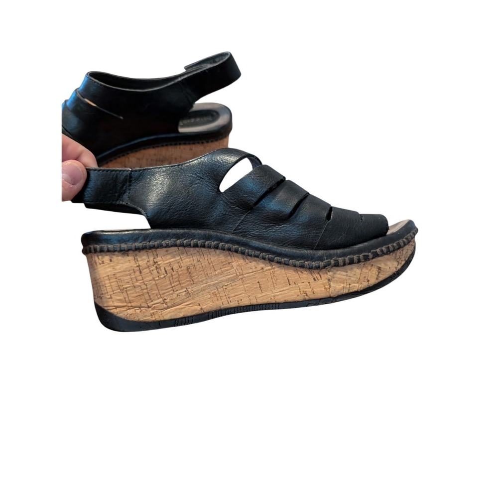 Bussola Straps Wedge Sandals - Women's 41 10-10.5 - Picture 7 of 9